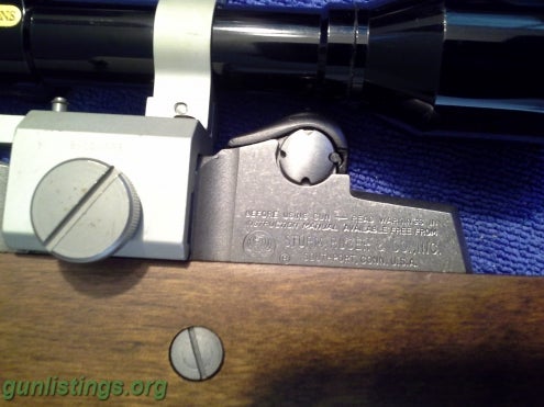 Rifles Pre-ban Stainless Mini 14 Factory Folding Stock,  Scope
