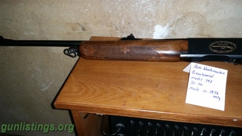 Rifles Remington Model 742 Bicentennial