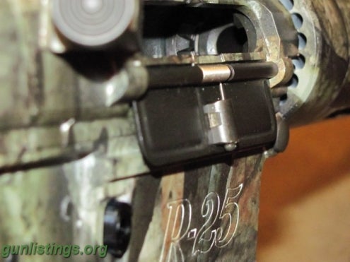 Rifles Remington R-25 308 Win Mossy Oak Treestand W/ Scope