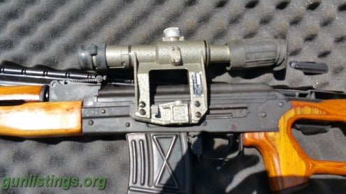 Rifles Romanian Psl With Scope 7.62x54