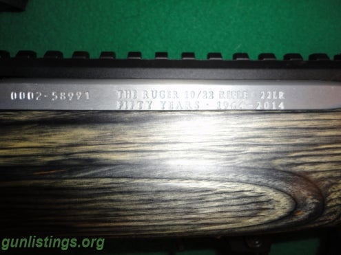 Rifles RUGER 10/22 ANNIVERSARY WITH EXTRAS