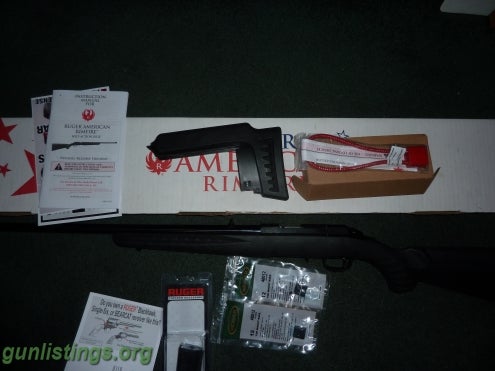 Rifles RUGER AMERICAN 22 MAG NEW IN BOX