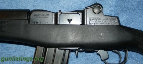 Rifles Ruger Mini-14GB