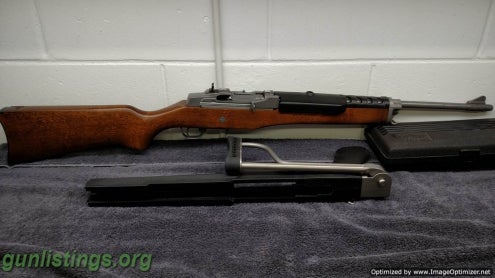 Rifles Ruger Mini 14 Ranch Stainless