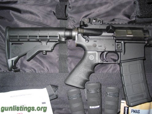 Rifles Ruger SR556FB 5.56MM.223AR STYLE RIFLE-EXTRAS
