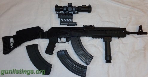 Rifles SAIGA RUSSIAN AK 7.62X39. 470rnds Neg.