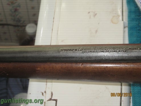 Rifles Springfield-Model120A-1960's By Savage Arms Corp.