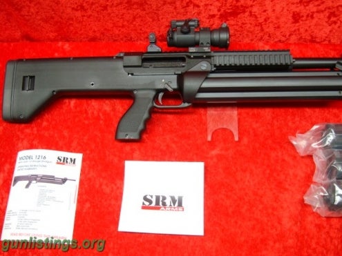 Rifles SRM ARMS 1216 SEMI AUTO 12 Ga 16 ROUND
