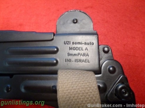 Rifles UZI Authentic IMI 9MM Carbine Model A