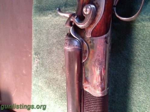 Shotguns Carl Grundig Pre-WWII Drilling 16x16x9x57 Barrels