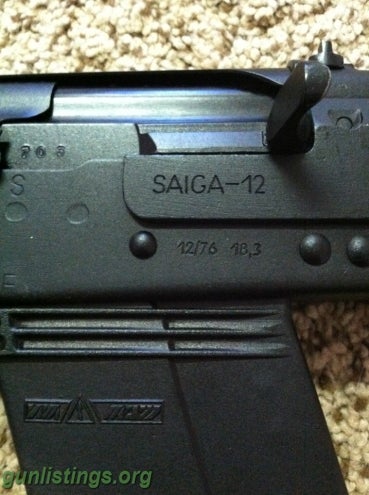Shotguns Saiga 12