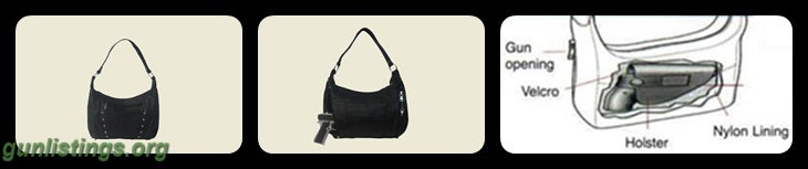 Accessories GUN Purse -- Soft Sided Holstered Sling Bag