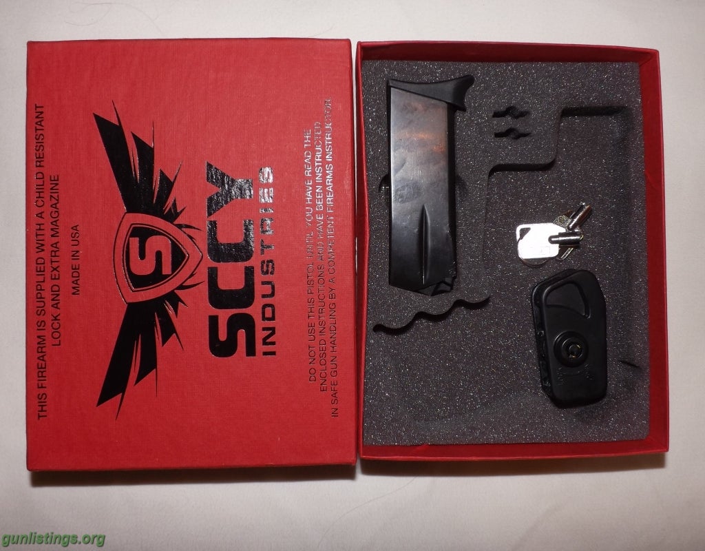 Accessories SCCY Pistol Original Box For A 9MM Pistol