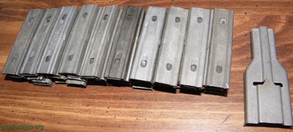 Accessories US Military 308/7.62 Stripper Clips And 1 Loader