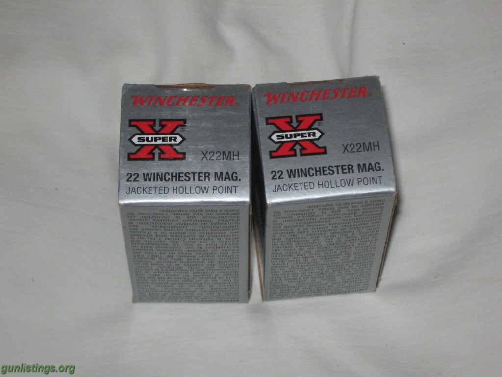 Ammo .22 Mag Winchester Ammunition