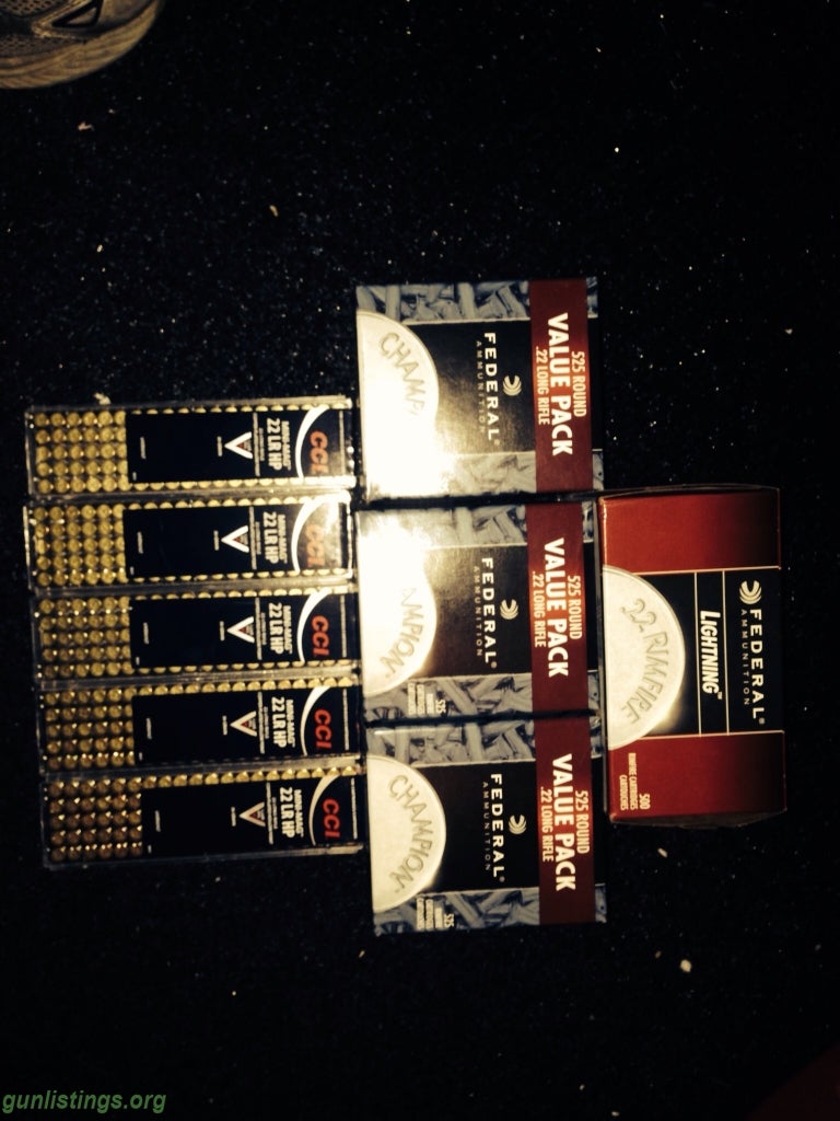 Ammo 22 LR M22 Winchester 1000 Rds
