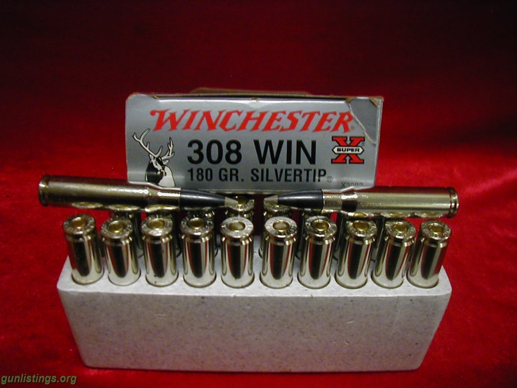 Ammo 308 Winchester Silvertip Ammo