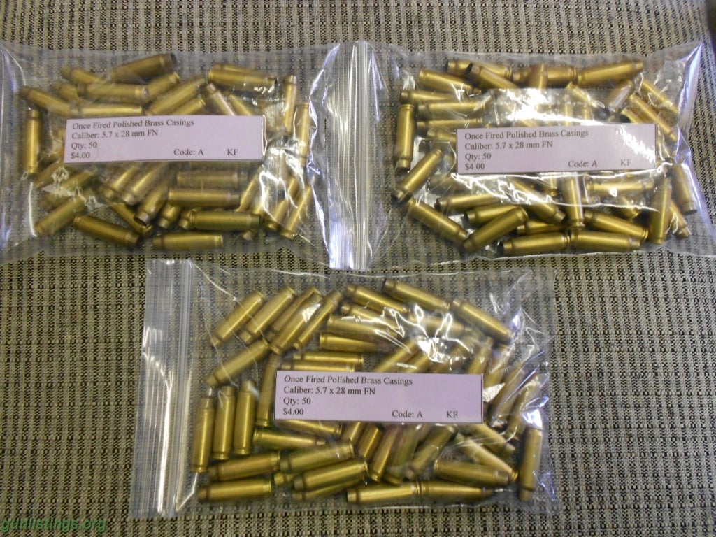 Ammo 5.7 X 28 Mm FN Ammunition Brass
