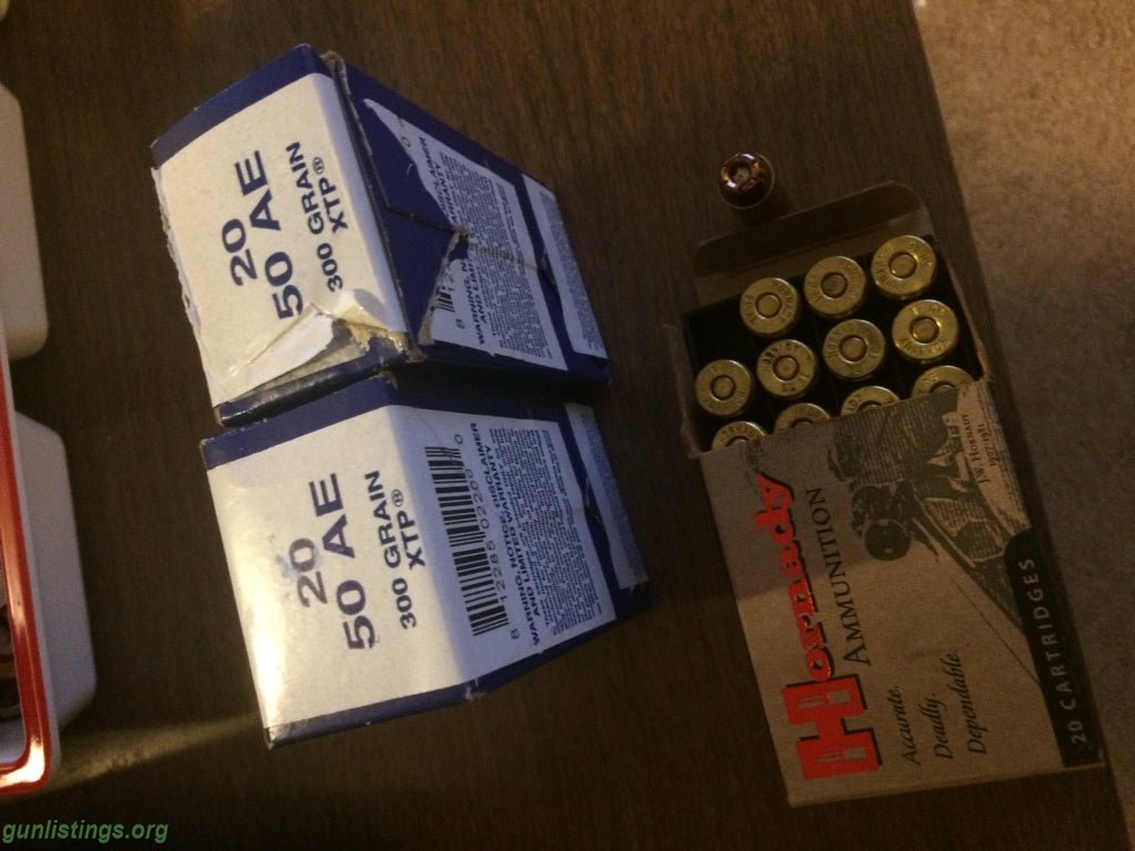 Ammo 50 Cal Action Express Ammo