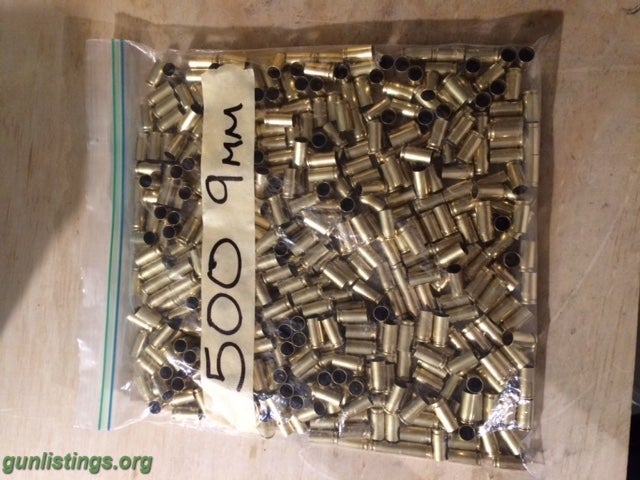 Ammo For Sale/Trade: Once Fired 9mm WCC Brass
