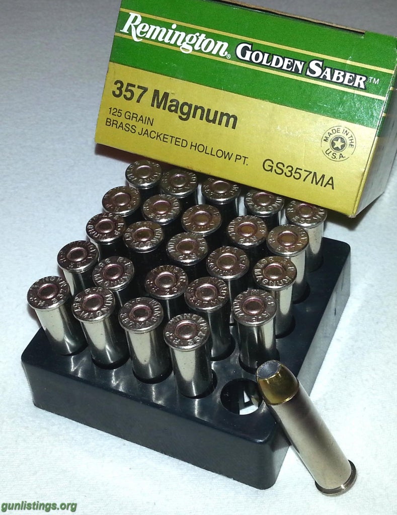 Ammo Golden Saber .357 Magnum