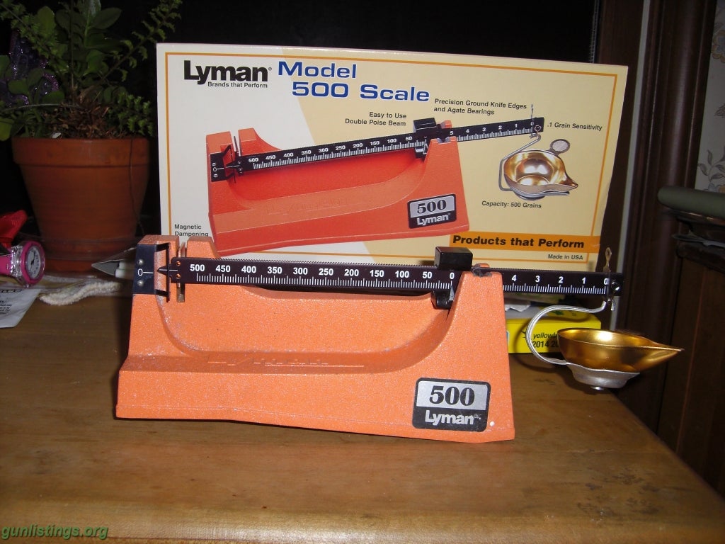 Ammo LYMAN MODEL 500 SCALE