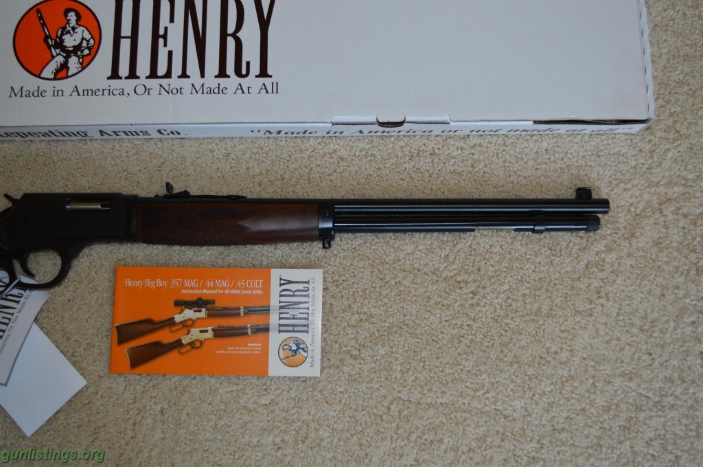 Ammo NIB Henry H012M, 357 Magnum, Steel Receiver, 20