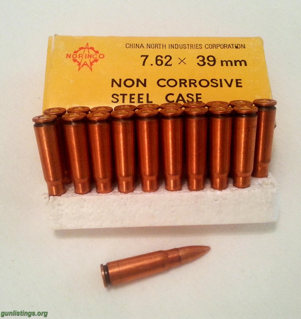 Ammo Norinco 20 Round Boxes 7.62x39mm