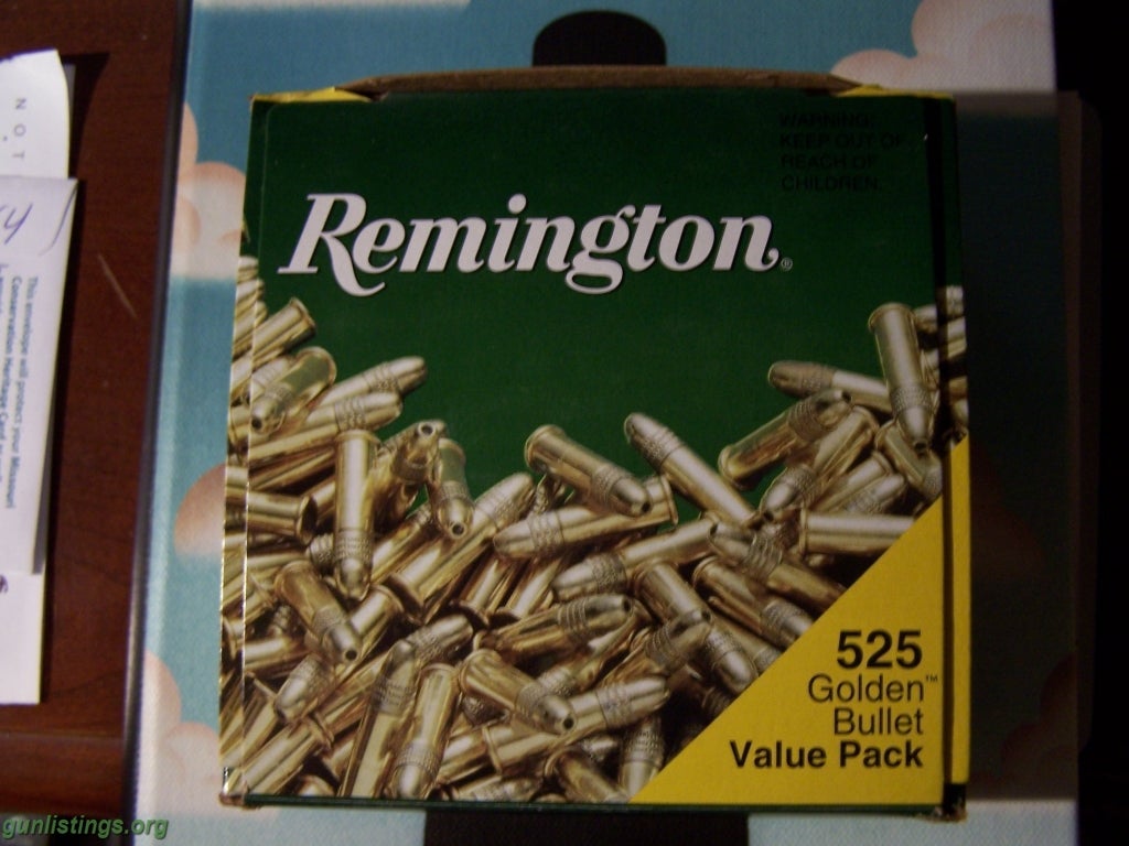 Ammo Remington .22LR Ammo.