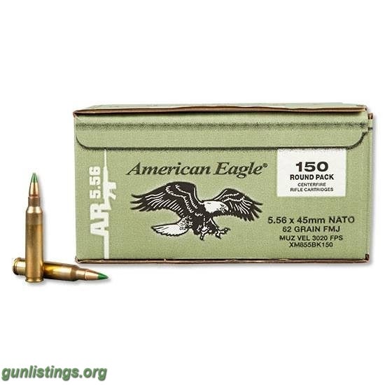 Ammo Want To Buy: 5.56 62gr Ap Ammo Selling For .37 Cents A