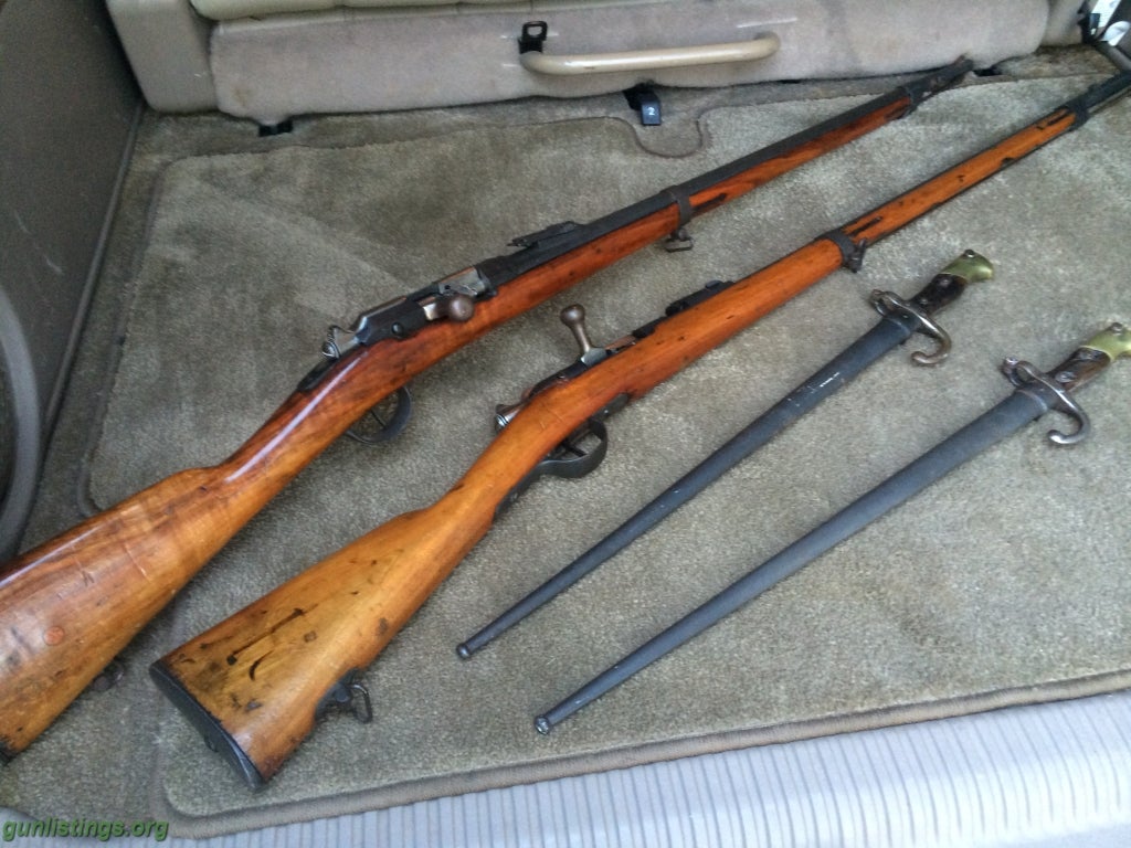 Collectibles Culle Model 1874 & Bayonets (2)