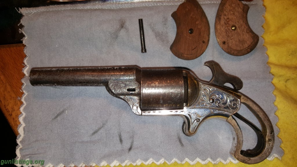 Collectibles Moores Front Load .32 Teat-fire Revolver