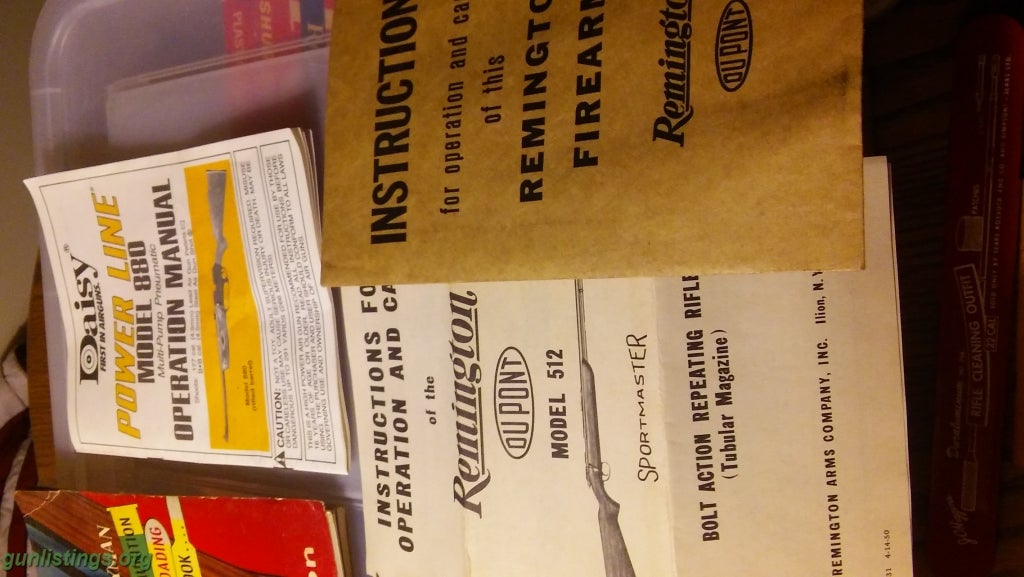 Collectibles Vintage Reloading/gun Manuals