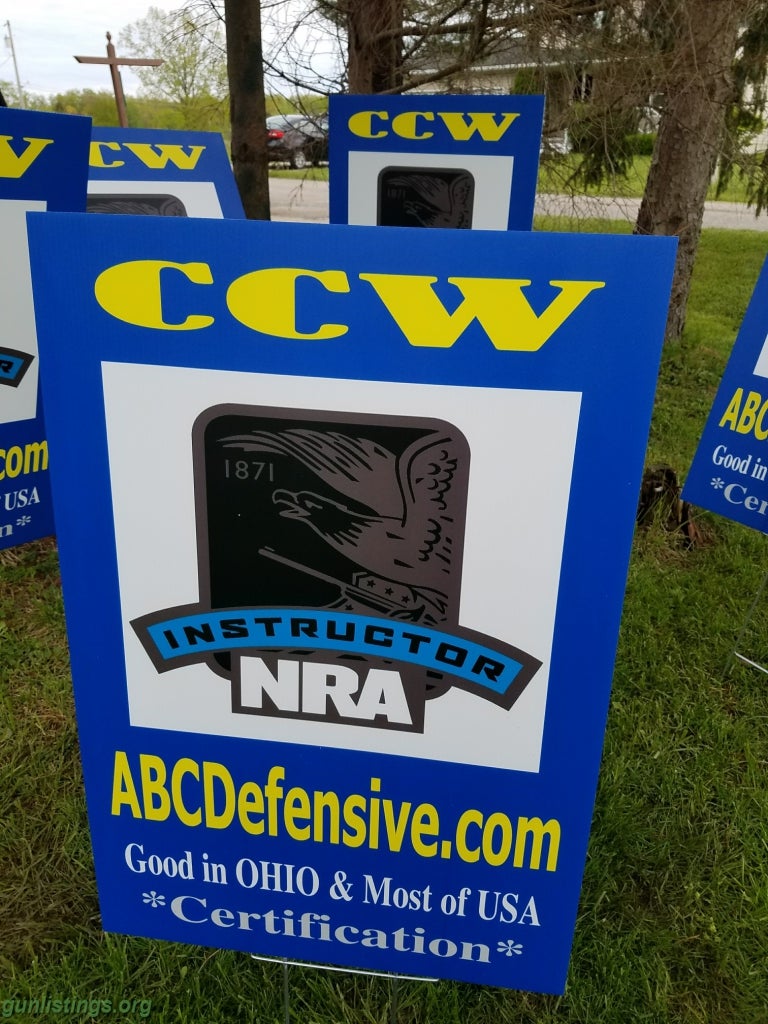 Events YOUR  CCW-CHL  NRA Certification