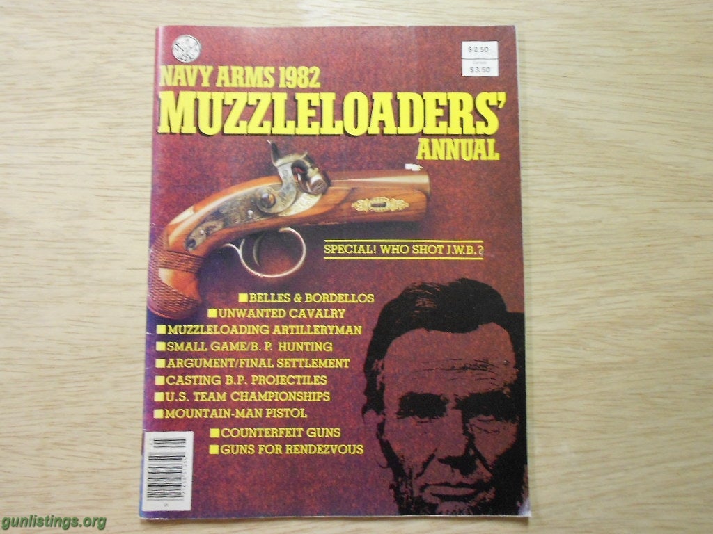Misc Navy Arms 1982 Edition Muzzleloaders Annual