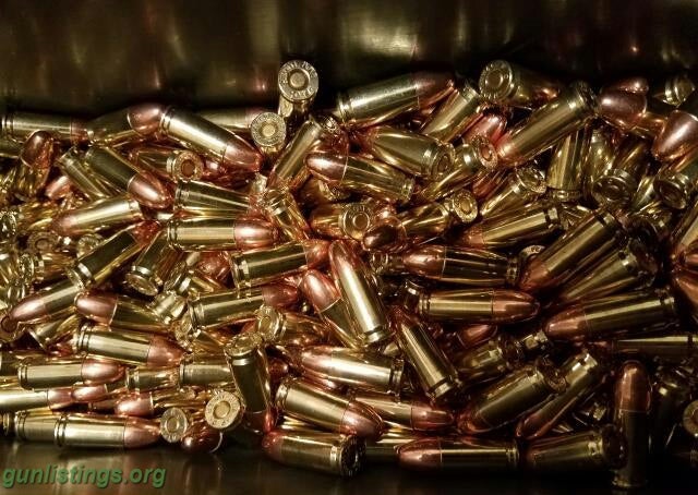 Pistols 1,000 Rounds 9mm 124gr