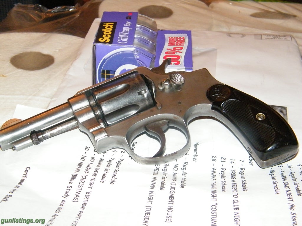 Pistols 1902 Or 1903 S&W Revolver