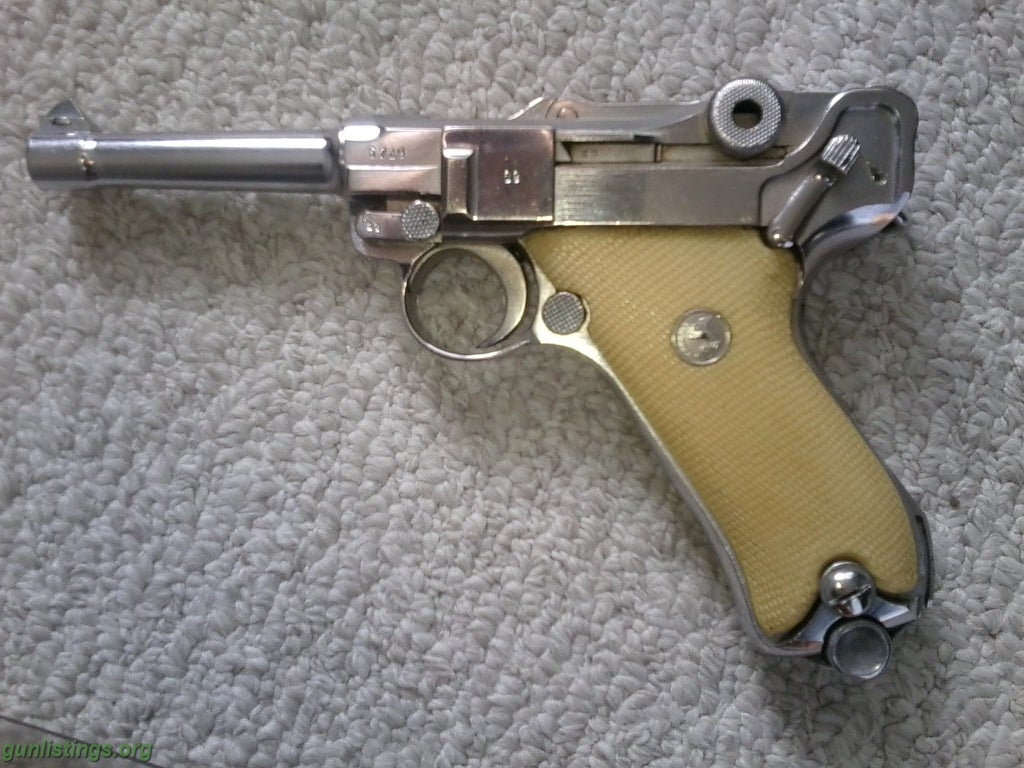 Pistols 1938 S/42 German Luger - Very Nice 9mm