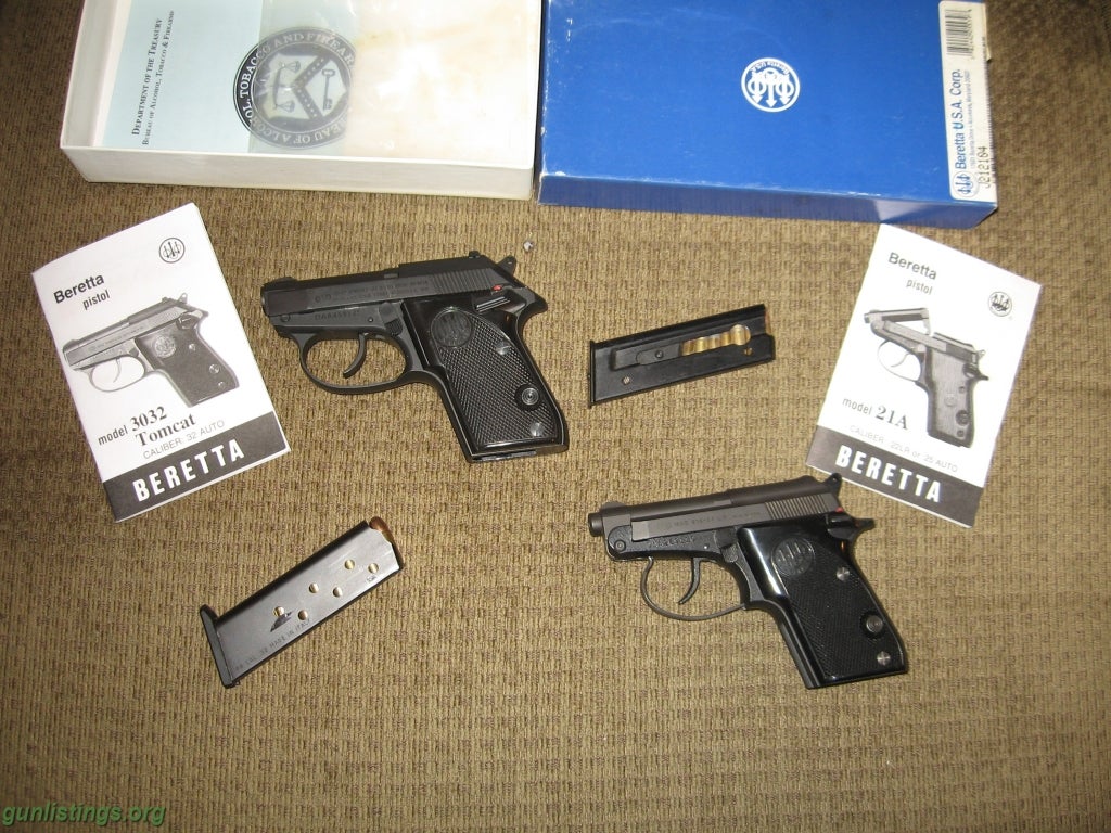 Pistols 2 BERETTA TIP-UP CARRY HANDGUNS