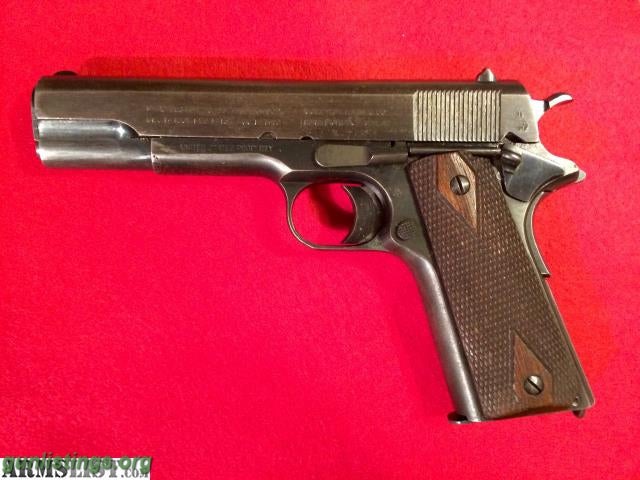 Pistols Colt 1911 Ww1 1918
