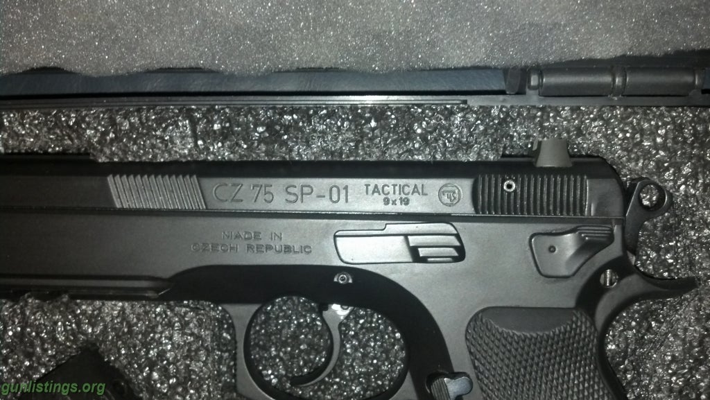 Pistols ### CZ 75 SP-01 Tactical 9mm