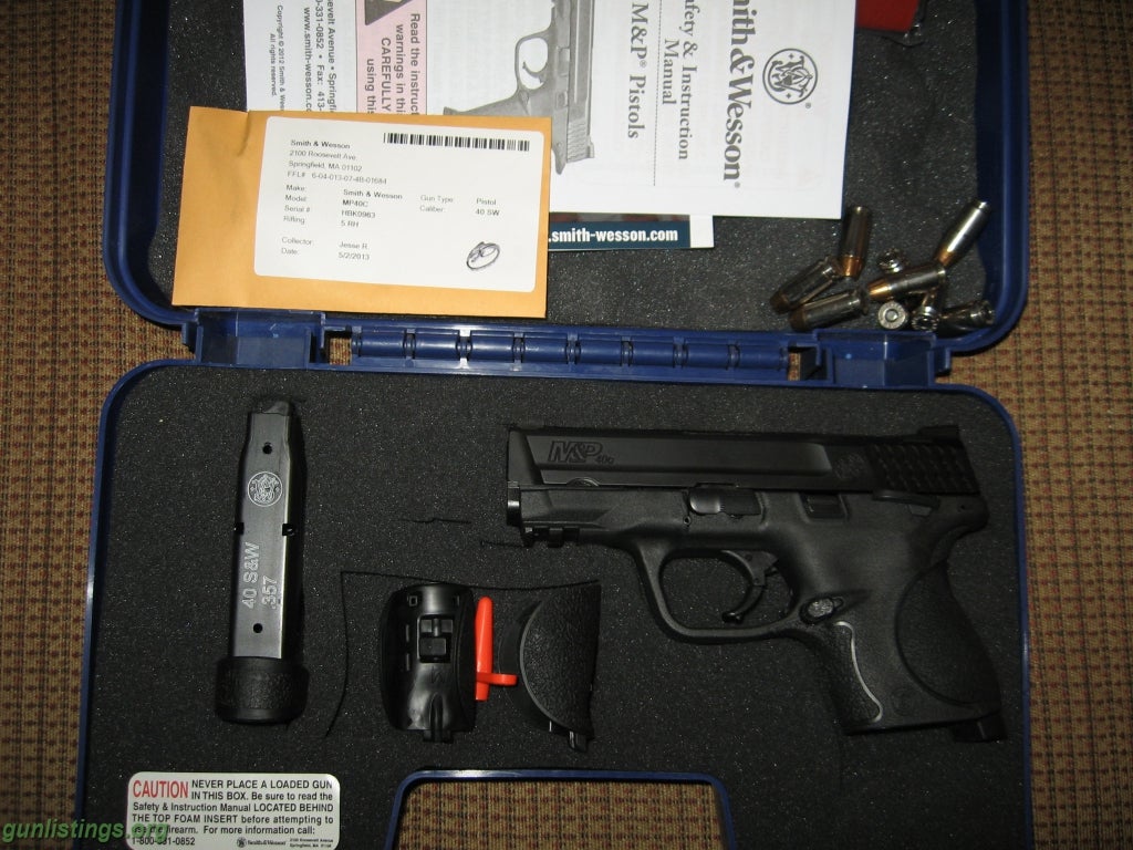 Pistols M&P 40c (UNFIRED)