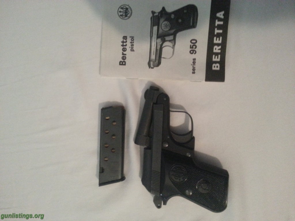 Pistols Baretta 950 BS Series 25 Cal.