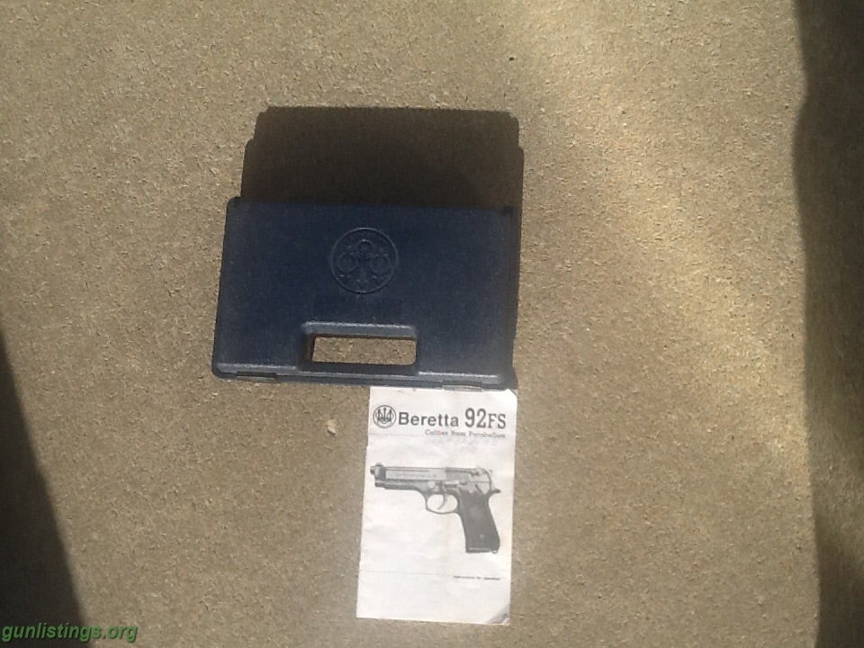 Pistols Beretta 92FS 9mm W/2 15+1 Mags