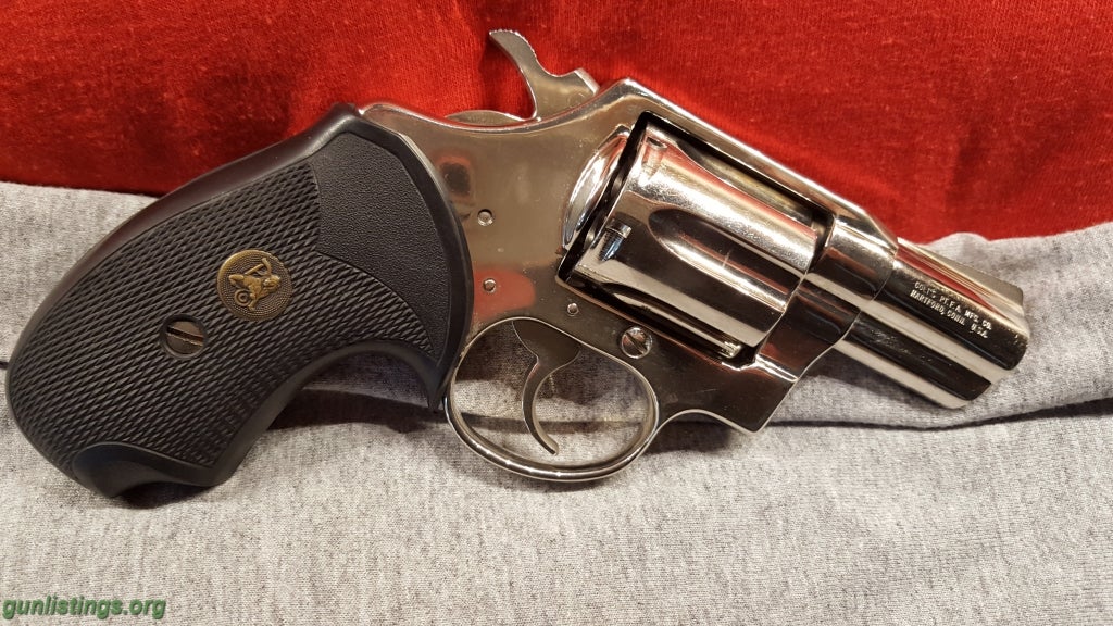 Pistols Colt Cobra Nickle .38 2