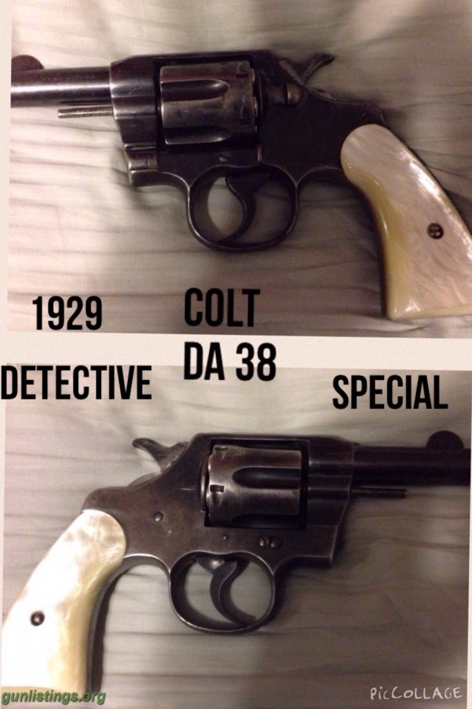 Pistols Colt Detective Special 38