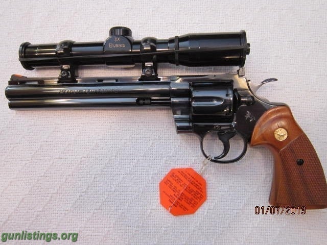 Pistols Colt Python 10 Pointer 8 In NIB