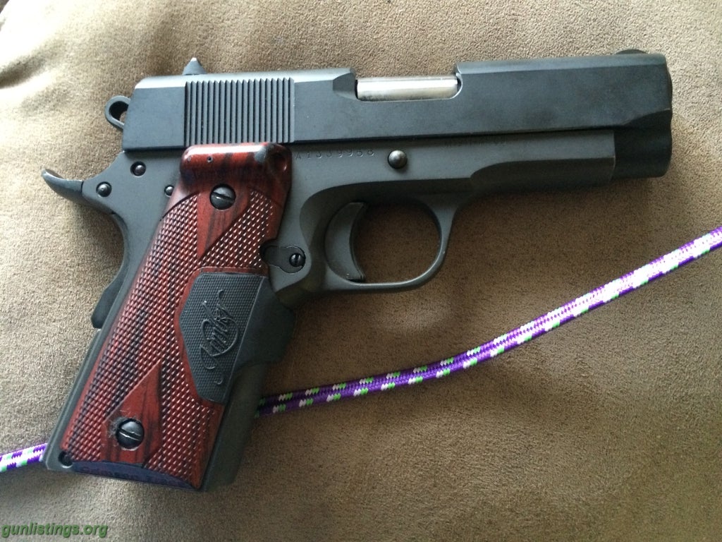 Pistols Soldt 1911 45 W/ Crimson Trace Laser Grips