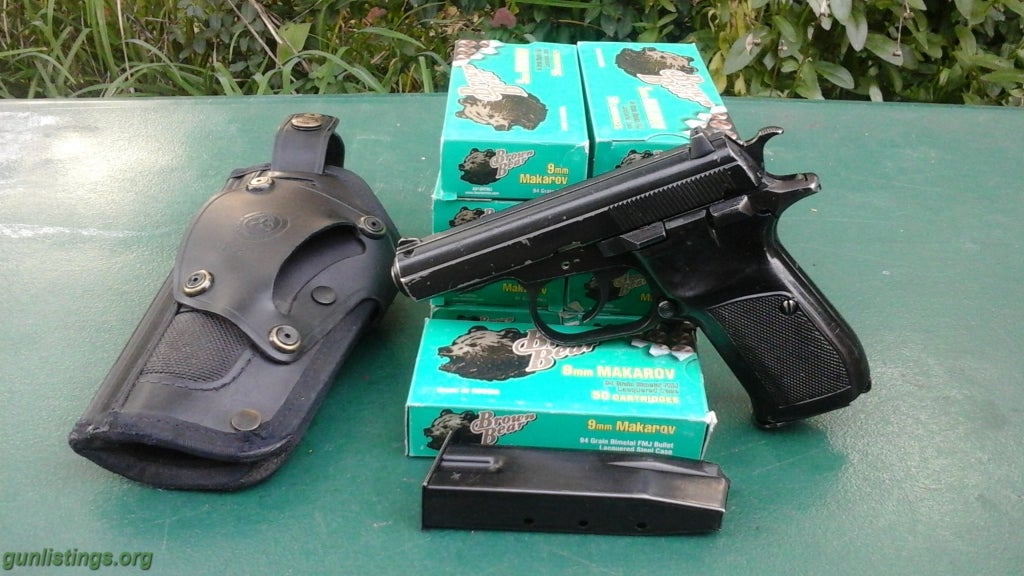 Pistols CZ Model 82 W/ammo Price Reduced