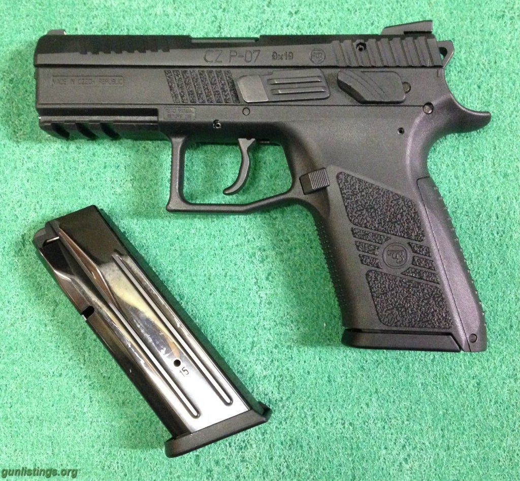 Pistols CZ P-07 9mm (New 2014 Version)